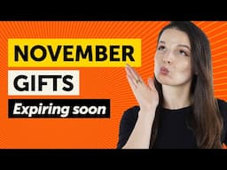 Few Days Left to Get Your FREE Spanish Gifts of November 2024