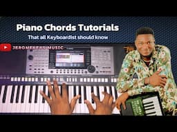 Piano Chords That all Keyboardist should know