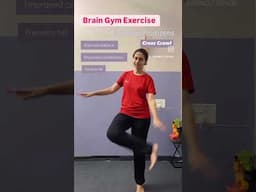 Brain gym exercise: Cross crawl for senior citizen