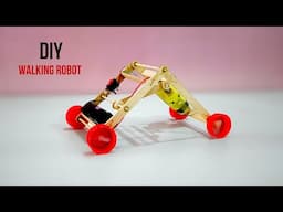 How to Make a Worm Robot || DIY Walking Robot || School project