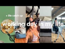 so.. vlogs are back - realistic working day in my life + catch up 🪭👩‍💻🪩