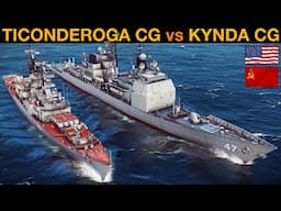 Sea Power | Four Ticonderoga Cruisers vs Four Kynda Cruisers (Naval Battle 145)