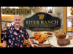 River Ranch Cattle Company Dining Review At The Westgate River Ranch Resort And Rodeo!