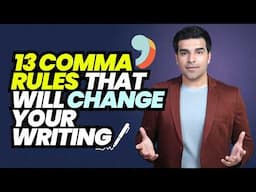 13 Comma Rules That Will Change Your English Writing Skills! Writing Tips #comma #englishgrammar