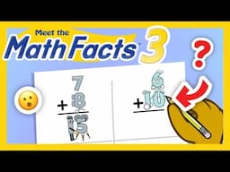 Meet the Math Facts Addition & Subtraction Level 3 - Worksheet 3 | Preschool Prep Company