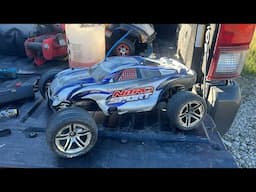 Traxxas NITRO SPORT .15 speed run