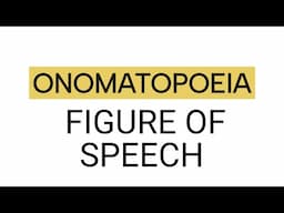 ONOMATOPOEIA| FIGURE OF SPEECH| ENGLISH LITERATURE Study lovers Kapil Gangwani