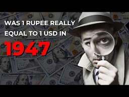 Was 1 Pakistani Rupee really equal to 1 USD in 1947?