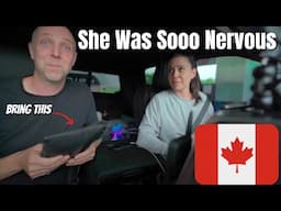 We got asked the WORST question Crossing our RV into Canada (Be Prepared!)