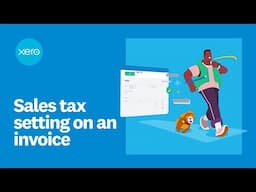 How to adjust the sales tax on an invoice