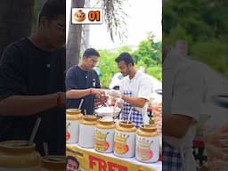 Giving Stranger Free Pani Puri!