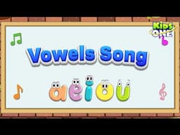 The Vowel Song – Learn A, E, I, O, U with Fun Sing-Along for Kids | Kids Songs | KidsOne