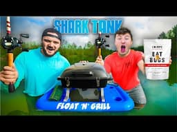 SHARK TANK Products Camping Challenge! (ft. Fishing With Norm)