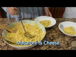 Italian Grandma Makes American Macaroni & Cheese with Granddaughter Gina