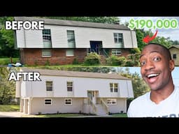 Major TRASH House Flip Before And After | I Paid $190,000 For This Home Renovation