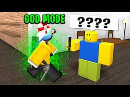 Using GOD MODE in MM2.. (Full Movie)