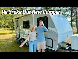 A Horrible Start To Travel Trailer Living - We Can’t Catch A Break In Our New Camper