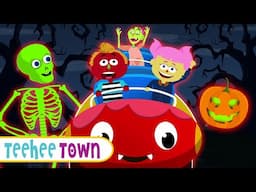 Skeletons And Zombies Spooky Theme Park + More Spooky Scary Skeleton Song By Teehee Town