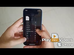 How to play mkv files in iphone | Open any video in iphone | No Pc Needed