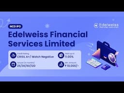 Edelweiss financial services limited NCD IPO 2024