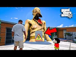 GTA 5 : Shinchan Doraemon Franklin Escaping from Devil Monster in GTA 5 in Telugu