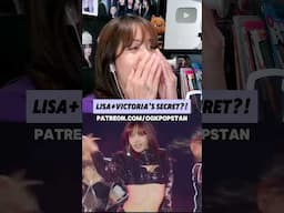 My jaw-dropped reaction for Lisa’s Victoria’s Secret show now up on patreon.com/ogkpopstan 😍 #Lisa