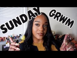 GRWM FOR CHURCH* SHOPPING MY STASH AS USUAL*