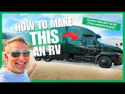 How To Convert Your HDT Into An RV (and Why You Should)