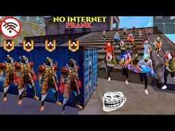 BORN2KILL NO INTERNET PRANK | FREE FIRE FUNNY GAMEPLAY | NADIYA FF