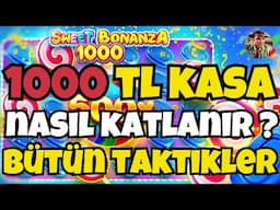 SWEET BONANZA 1000 YENİ OYUN 🍭 1000 TL KÜÇÜK KASA İLE NASIL KATLANIR ? BÜYÜK KAZANDIK !