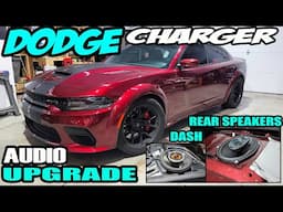 DODGE CHARGER HOW TO INSTALL DASH AND REAR SPEAKERS - HELLCAT / SCATPACK / 393 / HEMI