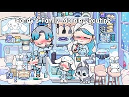 Candy’s Family Morning Routine at the Cinnamoroll House 🩵🏠Avatar World | Pazu