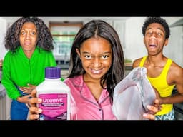 Girl Puts LAXATIVE IN MOMS FOOD She INSTANTLY REGRETS IT😳| Kota Cake