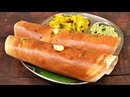 Suji Masala Dosa Recipe That Will Wow Your Taste Buds - Crispy, Fluffy, and Full of Flavor