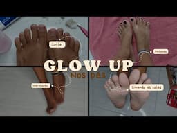 Glow-up nos pés/ Sah silva