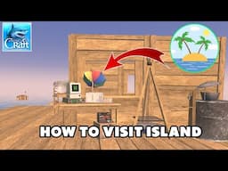 HOW TO VISIT ISLAND IN SURVIVAL AND CRAFT (Ep. 04) | Survival and Craft: Multiplayer