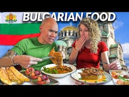 BULGARIAN Food Tour in Sofia, Bulgaria - UNIQUE BANITSA + Traditional Bulgarian Food in the Balkans