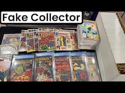 FAKE Collector Shows Fantastic Four Comic Book Collection