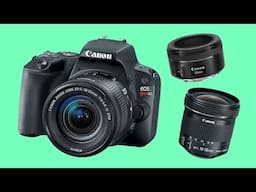 The BEST DSLR Camera for Beginners!