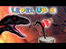 Level Up 6 (Eclipse)  |  Dinosaur  |  Exercises For Kids  |  Solar Eclipse Brain Break  |  PE Bowman