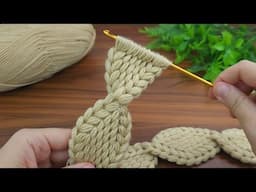 100'1!!~♡ * Super Easy Tunisian Crochet hair band models for Beginners online Tutorial *  #crochet