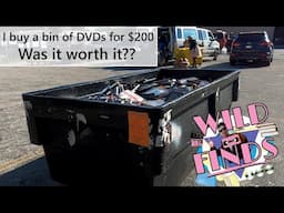 Hunting for Blu-ray and DVDs at thrift stores and public auction