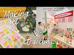 A Week In The Life of A Traveling Artist ☺ | KL, MALAYSIA VLOG