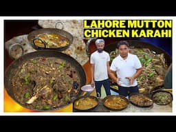 SHAAN E KARAHI LAHORE MOST FAMOUS MUTTON CHICKEN KADAI AT DELHI SHAAN E KARAHI OKHLA