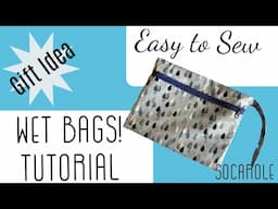 Gift Ideas - WET BAG - Fat Quarter Project - EASY