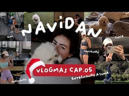 VLOGMAS | NAVIDAN CAP 0.5 | GRABANDO CONTENIDO PARA REDES | Entrenando a luna