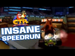 This CTR Speedrun had EVERYTHING