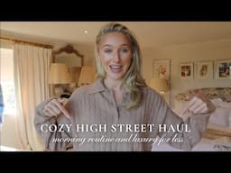 COSY HIGH STREET ELEGANCE | MY MORNING ROUTINE & HOW TO LOOK LUXURY FOR LESS