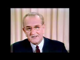 President Johnson's address to the nation 31 March 1968