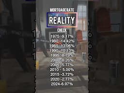 Shocking Truth About Mortgage Rates Revealed! #shorts #mortgagerates #housingmarket